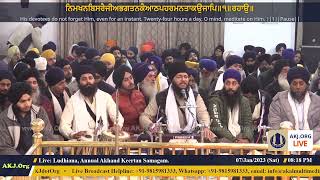 042 Ludhiana 7Jan2023 SatEve RSK Bhai Avneet Singh Jee Kanpur