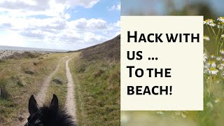 Come on a hack to the beach with us - this cob can - gopro