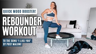 Quick Mood Booster Mini Trampoline Workout | \