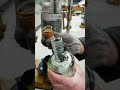 halbautomatische weinglas flasche metall aluminiumkappe ropp dichtungsverschlussmaschinen test video