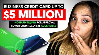 $5 Million Business Credit Card￼ With NO PG OR Hard Credit Check! Build Business Credit Fast!