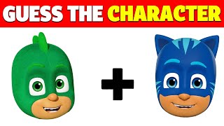 Guess The Emoji Quiz! 🦎🌙 | The PJ Masks Animation Characters | Catboy, Gekko