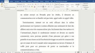 Cours dissertation Texte argumentatif et correction/ niveau 1er terminal Bac GAB, CI, SEN