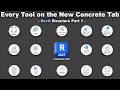 Concrete Tab in Revit 2027 Tutorial | Rebar and all other tools