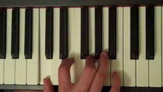 How To Play a C Major 7th Chord on Piano