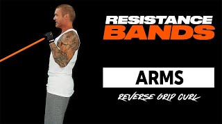 TA2 Build Advanced: Reverse Grip Curl with Resistance Bands