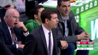 Brad Stevens gets as mad as he has never been before over a bad call (02/10/2016