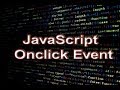 JavaScript Onclick Event.