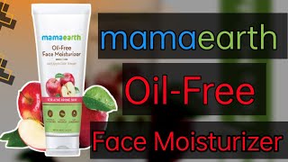 mamaearth Oil-Free Face Moisturizer | Moisturizer for oily skin | Review Bangla