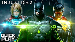 Injustice 2 Online Beta Gameplay! PS4 Pro Quick Play featuring Batman, Superman, and More!