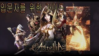 초보자 및 입문자를 위한 가이드 - 아스텔리아(Astellia)