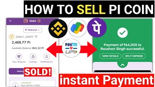 How To Sell Pi Coins In Best Rates | Pi Coin Sell in INR | Pi Sell Karne Ka Tarika | Pi Selling