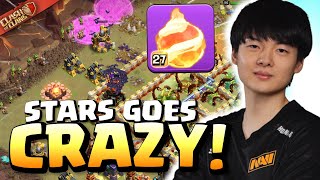 Stars risks GRAND FINALS on INSANE Fireball Barch Bat Overgrowth attack! Clash of Clans