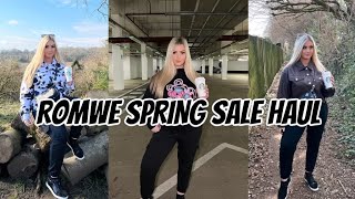 ROMWE SPRING SALE *HUGE* HAUL \u0026 DISCOUNT CODE