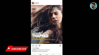 Thappad Official Trailer  Thappad Trailer Taapsee Pannu
