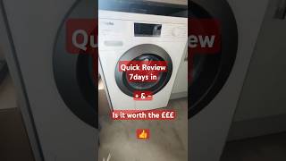 REVIEW - Miele W1 Excellence 8Kg - Is it worth the money? #shorts #review #washingmachine 👍