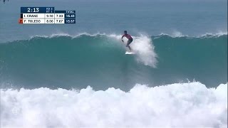 Filipe Toledo's Hail Mary of an Air-Reverse - 2015 Hurley Pro at Trestles