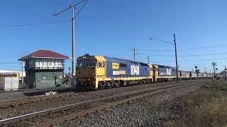 Pacific National 8148, 8162 7736V Grain At North Geelong