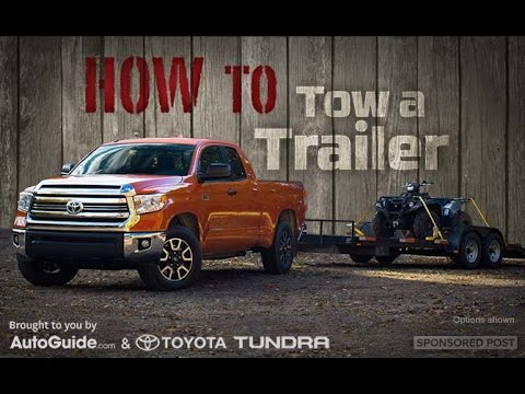 How to Tow a Trailer How to Tow a Trailer