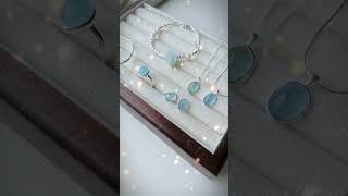 Aquamarine jewelry series, the best summer dress, who is not excited?