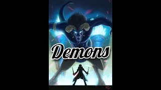 Demons (Imagine dragons) - Sword Art Online AMV