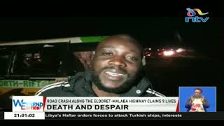 Road crash along the Eldoret   Malaba highway claims 9 lives