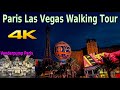 PARIS HOTEL & CASINO LAS VEGAS CASINO WALKING TOUR in 4K + CHECK OUT THE NEW VANDERPUMP PARIS!