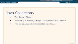 VTC Player Advanced Java Programming Java SE 7, Introduction to Java Collection Classes