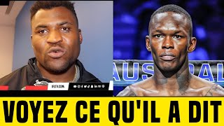 🚨FRANCIS NGANNOU ENVOIE UN MESSAGE À ISRAEL ADESANYA APRÈS UNE DURE DÉFAITE!