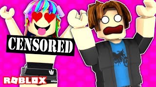 My Cute Boyfriend Told Me He Loves Me He Kissed Me Roblox Roleplay - love roblox kissing