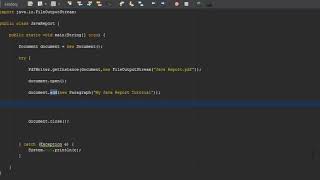 Add date to java iText report