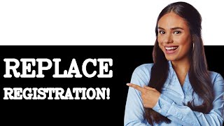 How To Get A New Vehicle Registration Card (2025)