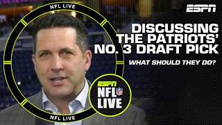 Adam Schefter on the Patriots' latest plans with the No. 3 overall pick | NFL Li