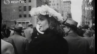 Annual Easter parade in New York City (1948)