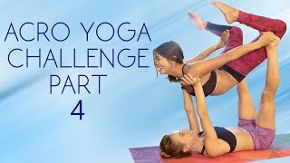 Learn a Yoga Challenge & Workout to Help You Master It! 20 Minute Partner Flexibility, Acro Tutorial