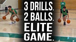 3 Two-Ball Drills for ELITE Handles | 2 Ball Dribbling Drills