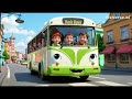 the wheels on the bus classic nursery rhyme for kids