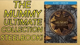 THE MUMMY ULTIMATE COLLECTION (Steelbook) UNWRAPPING/REVIEW! With commentary.