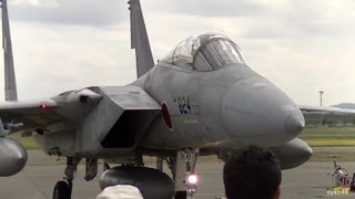 ✈千歳基地航空祭 F15 engine start and takeoff in 2013 Air Festival @Chitose Airbase