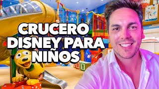 Recorrido por los clubes infantiles de un Crucero Disney