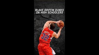 Blake Griffin Dunk Contest in Front Of Future NBA Stars 🏀 #shorts