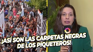 LAS CARPETAS NEGRAS DE LOS PIQUETEROS: apriete, chantaje y sanciones - Lucía Sal