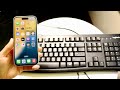How To Connect a Wired Keyboard To ANY iPhone! (2024)