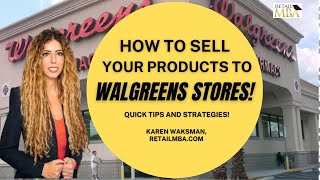 Walgreens Supplier - How to Sell to Walgreens and Be a Walgreens Supplier