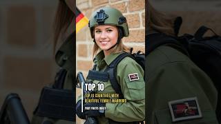 TOP 10 COUNTRIES WITH THE MOST BEAUTIFUL MILITARY SOLDIERS IN THE WORLD