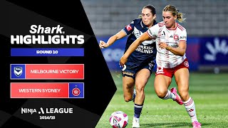 Melbourne Victory v Western Sydney Wanderers - Shark Highlights | Ninja A-League 2024-25 | Round 10