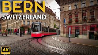 Walking Tour in Bern, Switzerland 🇨🇭 |Explore the Stunning Capital City in 4K 🚶‍♂️| with Captions