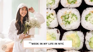 Photoshoot BTS, Back to the Gym, Vegan Japanese Food | Week in My Life in NYC