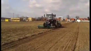 MTZ 820 + Belarus  - siew pszenicy