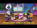 todos los hero amigos murieron my talking tom friends among us r.i.p all hero friends